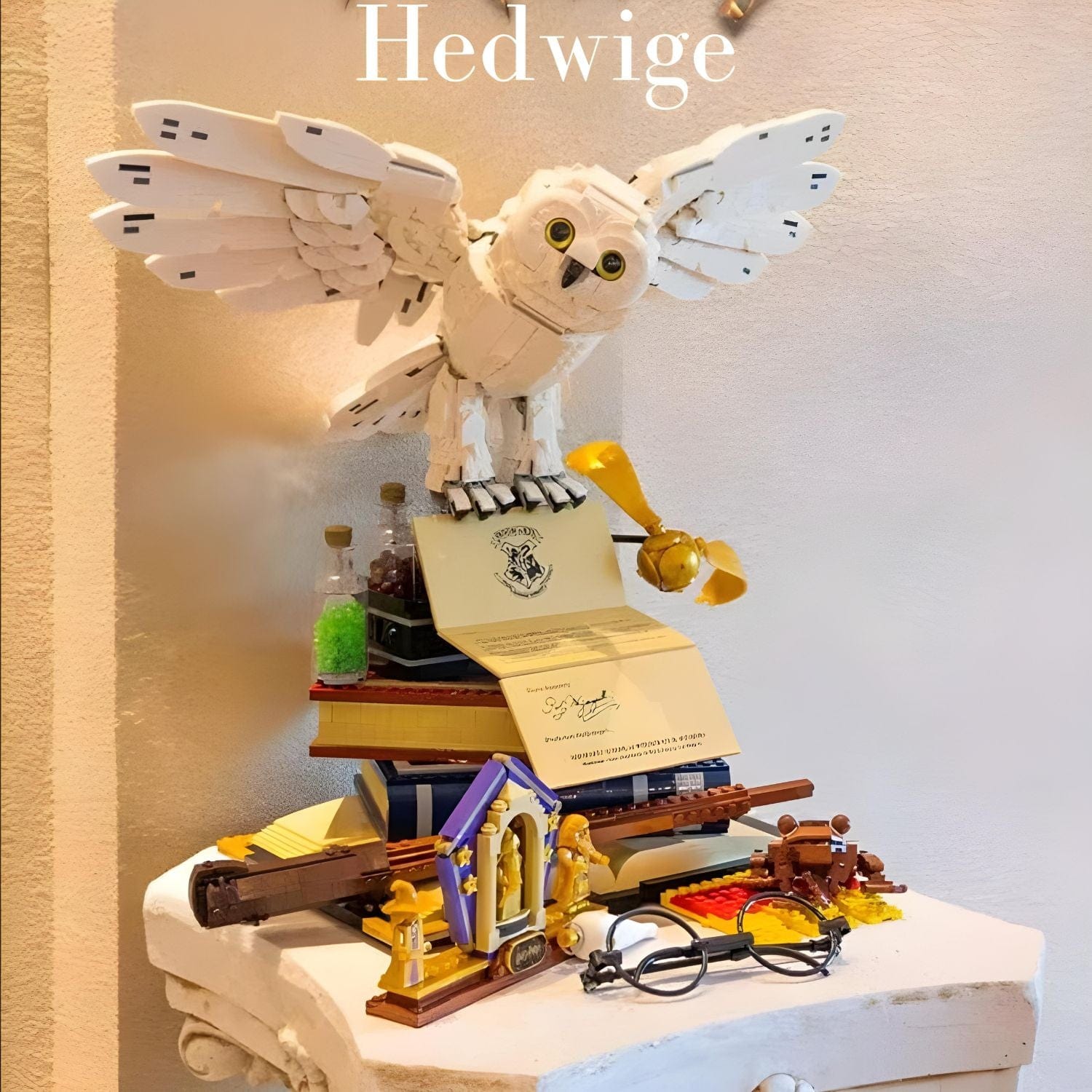 Puzzle 3D Hedwige Pièces d'Exceptions Animaux | Hedwige