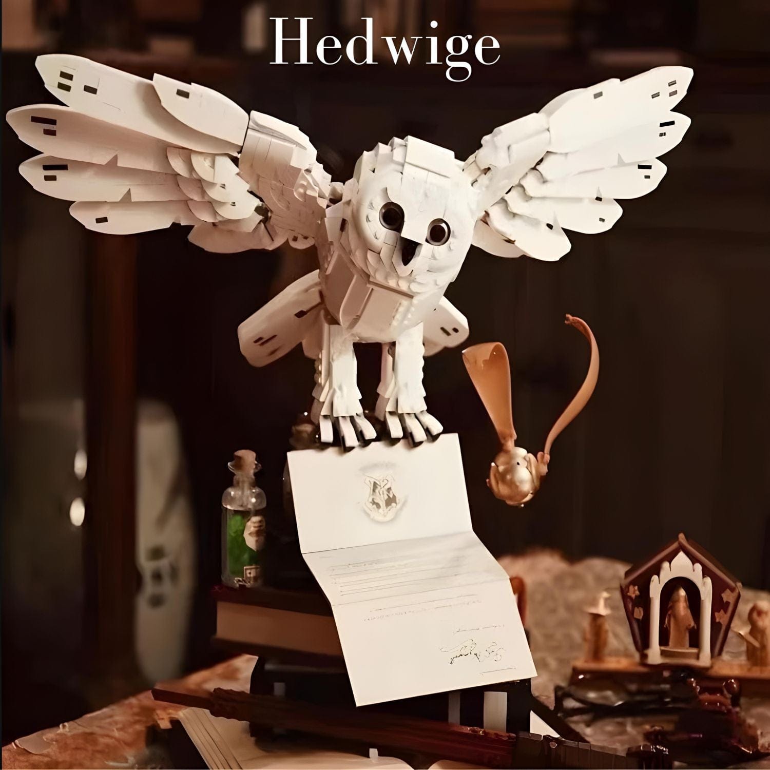 Puzzle 3D Hedwige Pièces d'Exceptions Animaux | Hedwige