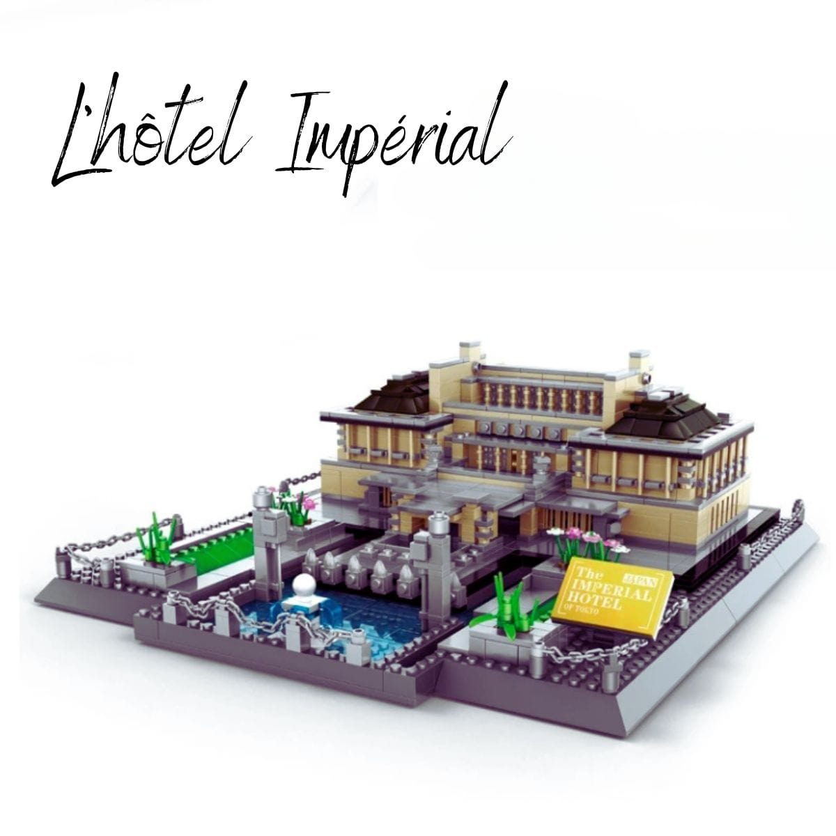 Puzzle 3D Historiques | L'Hôtel Imperial de Tokyo Puzzle 3d Monument | L'Hôtel Imperial de Tokyo