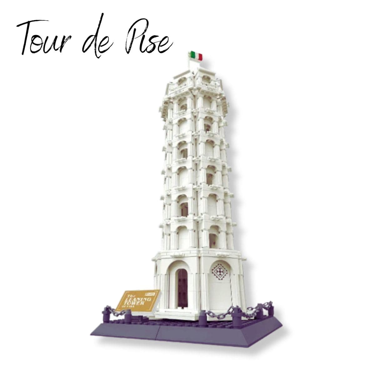 Puzzle 3D | La Tour de Pise Puzzle 3d Monument  | La Tour de Pise