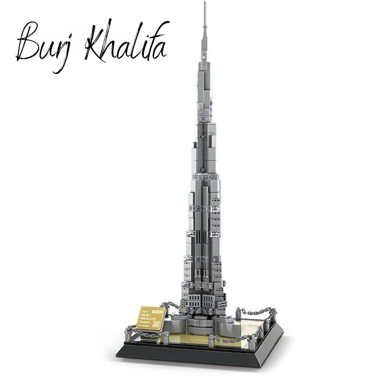 Puzzle 3D | Le Burj Khalifa Puzzle 3d Monument  | Le Burj Khalifa