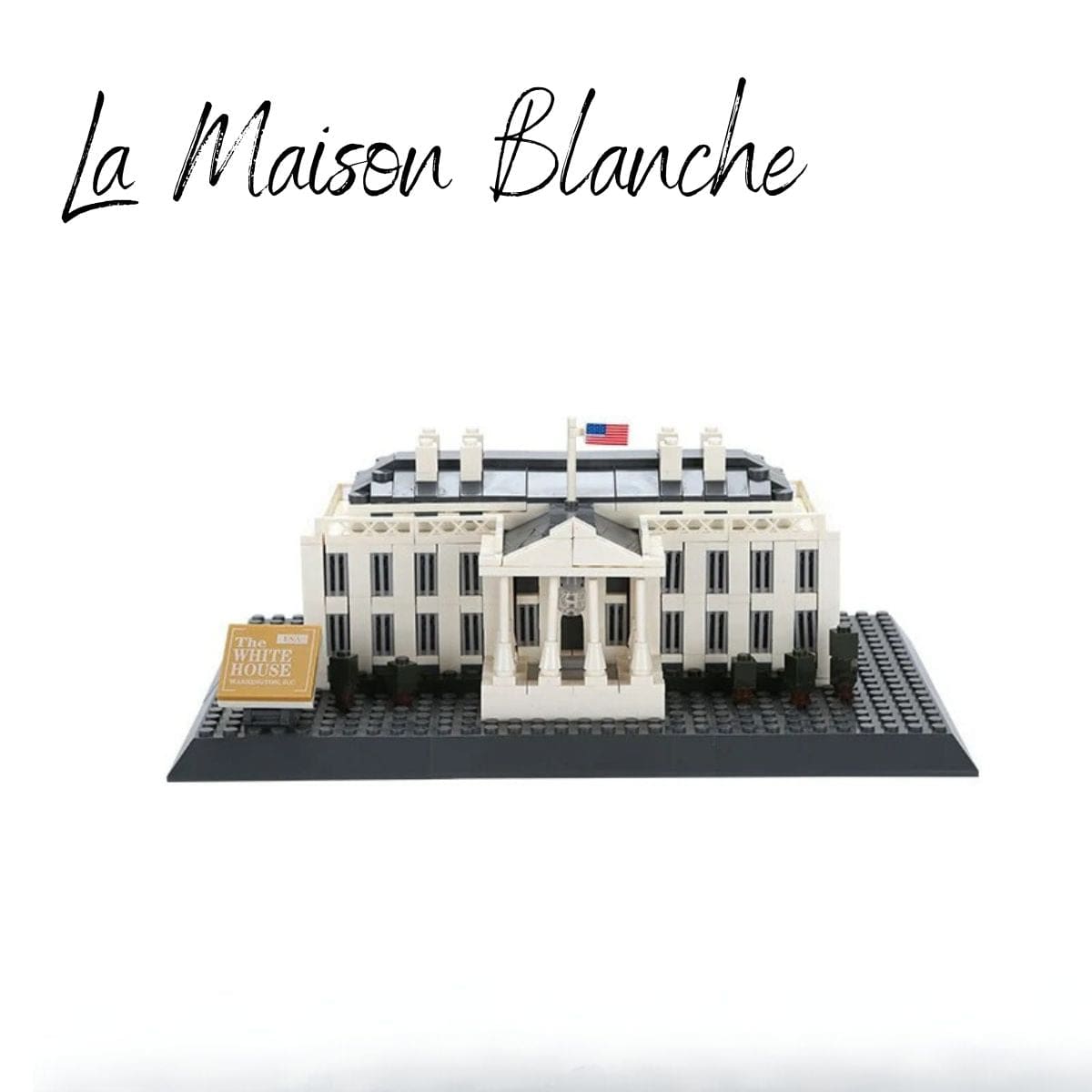 Puzzle 3d maison blanche | La Maison Blanche Puzzle 3d Monument  | La Maison Blanche