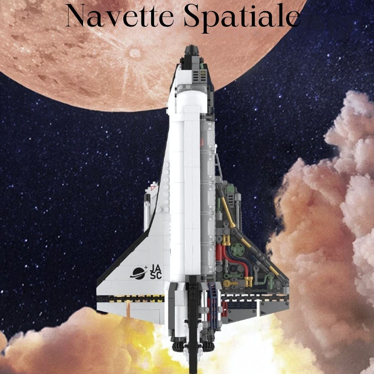 Puzzle 3d Navette Spatiale  Pièces d'Exceptions Vaisseau | La Navette Spatiale Dawn