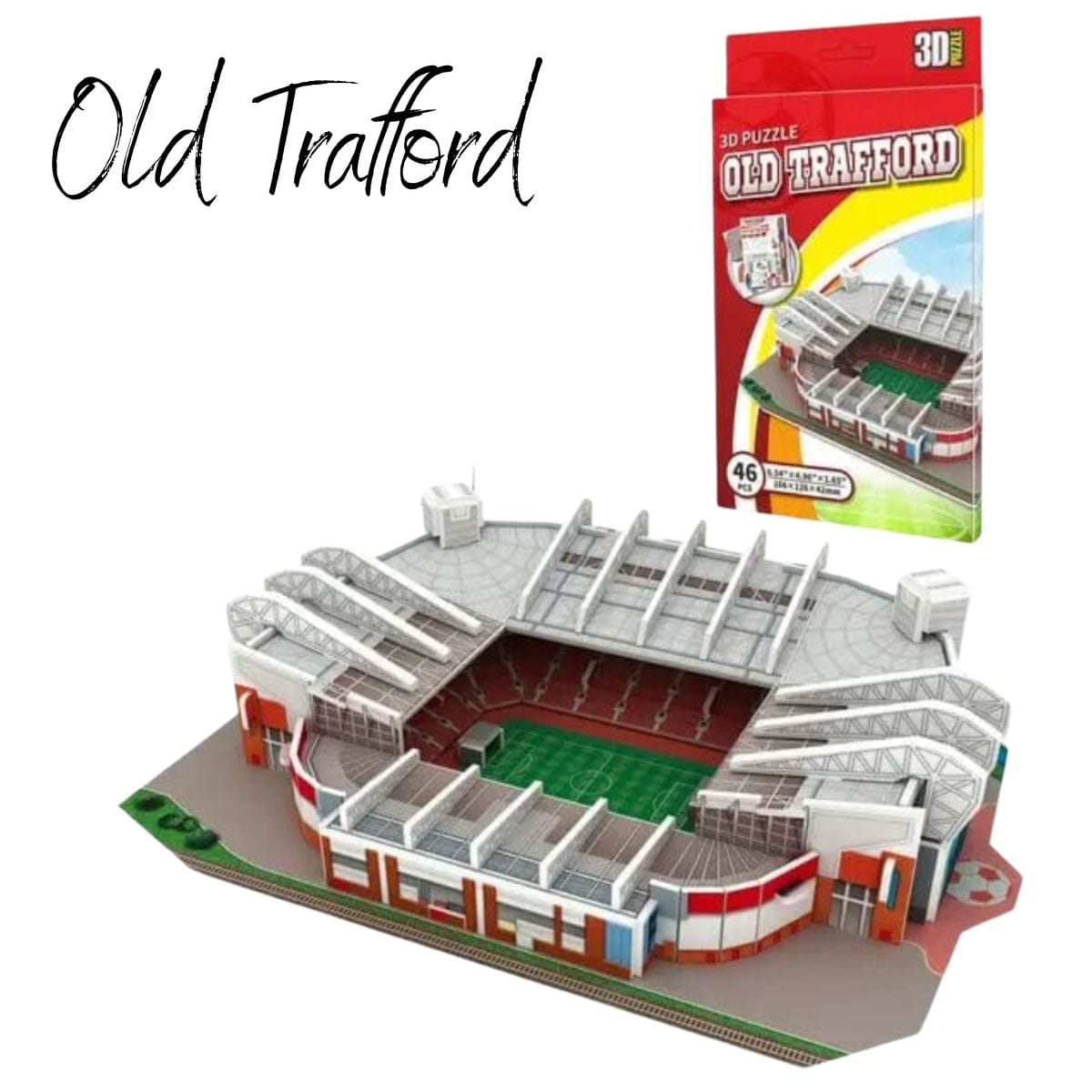 Puzzle 3D Old Strafford  Puzzle 3d Stade de Foot | Stade Old Trafford