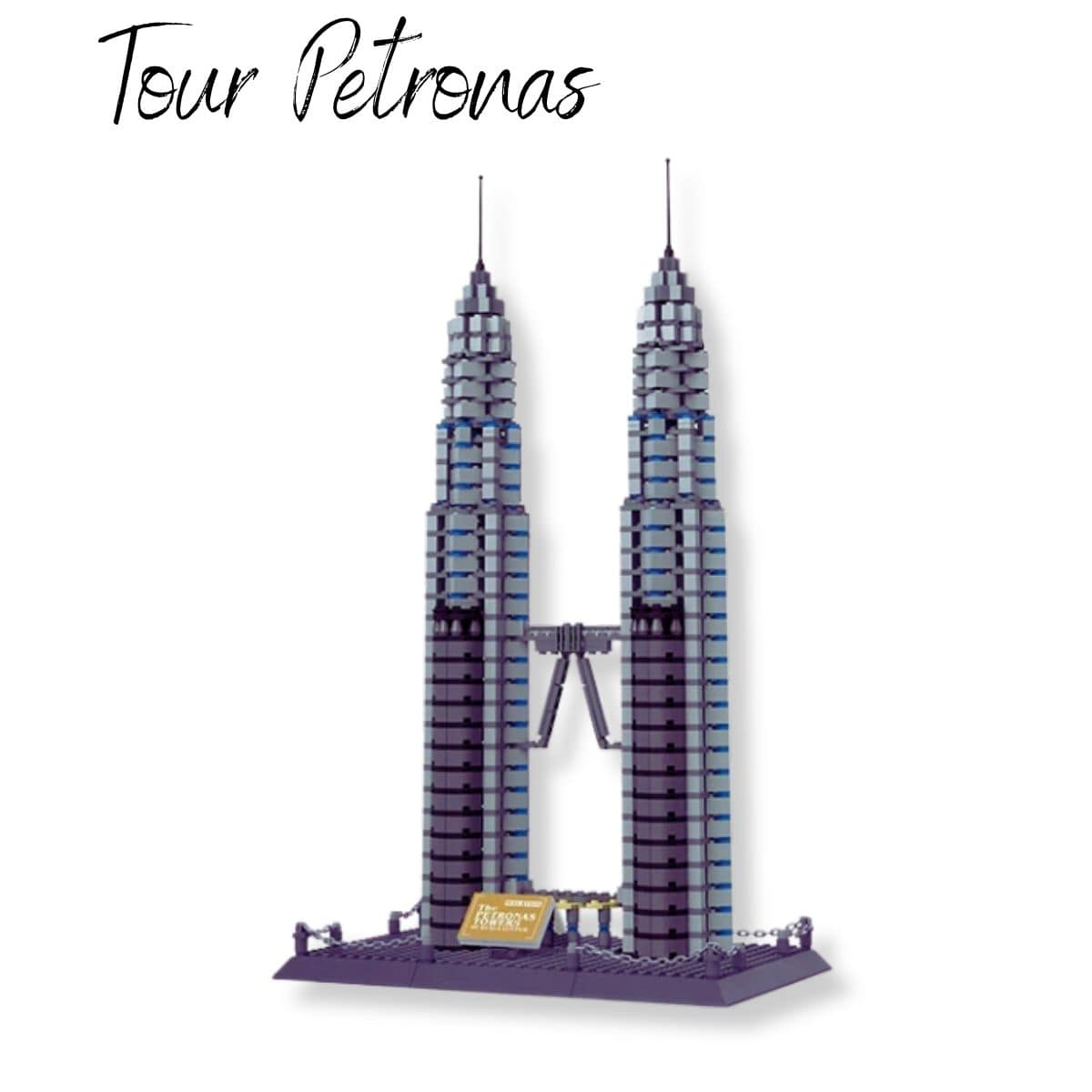 Puzzle 3D | Petronas Towers Puzzle 3d Monument  | Les Tours Petronas