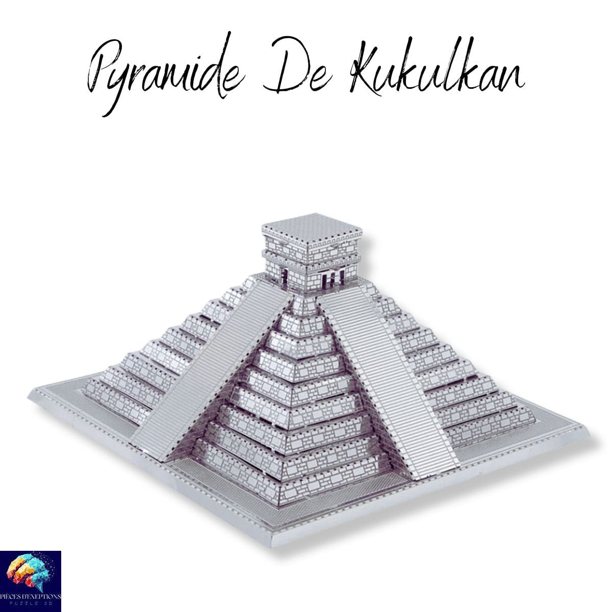 Puzzle 3D | Pyramide De Kukulkan Puzzle 3d Monument  | Pyramide De Kukulkan