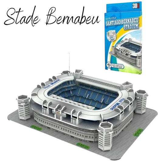 Puzzle 3D stade santiago bernabeu Puzzle 3d Stade de Foot | Stade Bernabeu