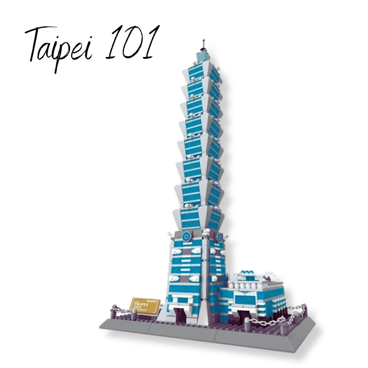 Puzzle 3D Taipei 101 | Taipei 101 Puzzle 3d Monument  | Taipei 101