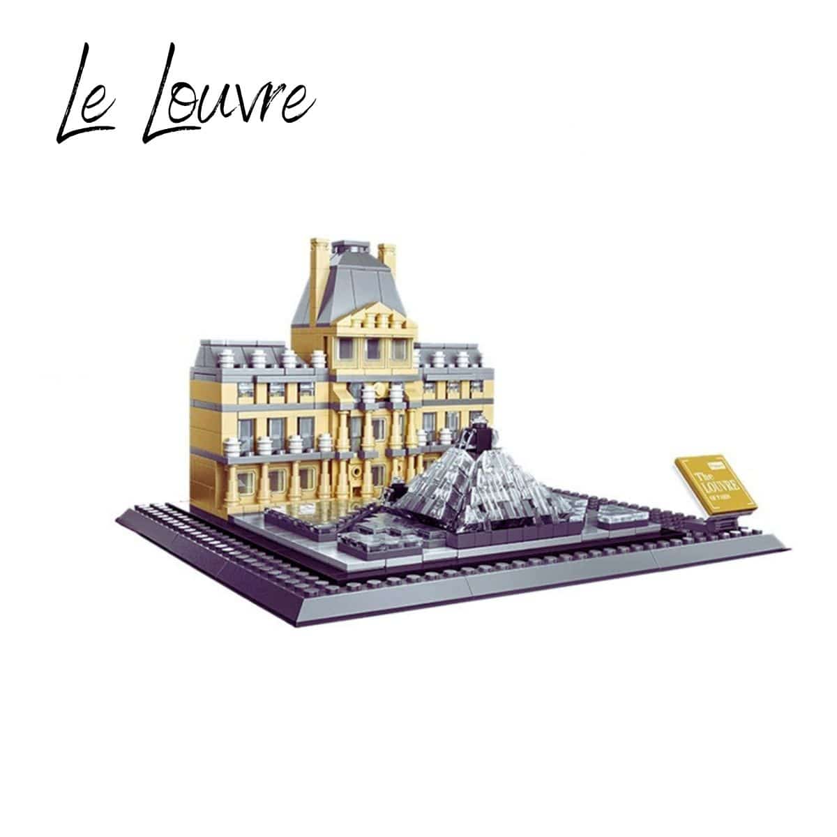 Puzzle 750 Pièces  | Le Musée du Louvre I Puzzle 3d Monument  | Le Musée du Louvre I