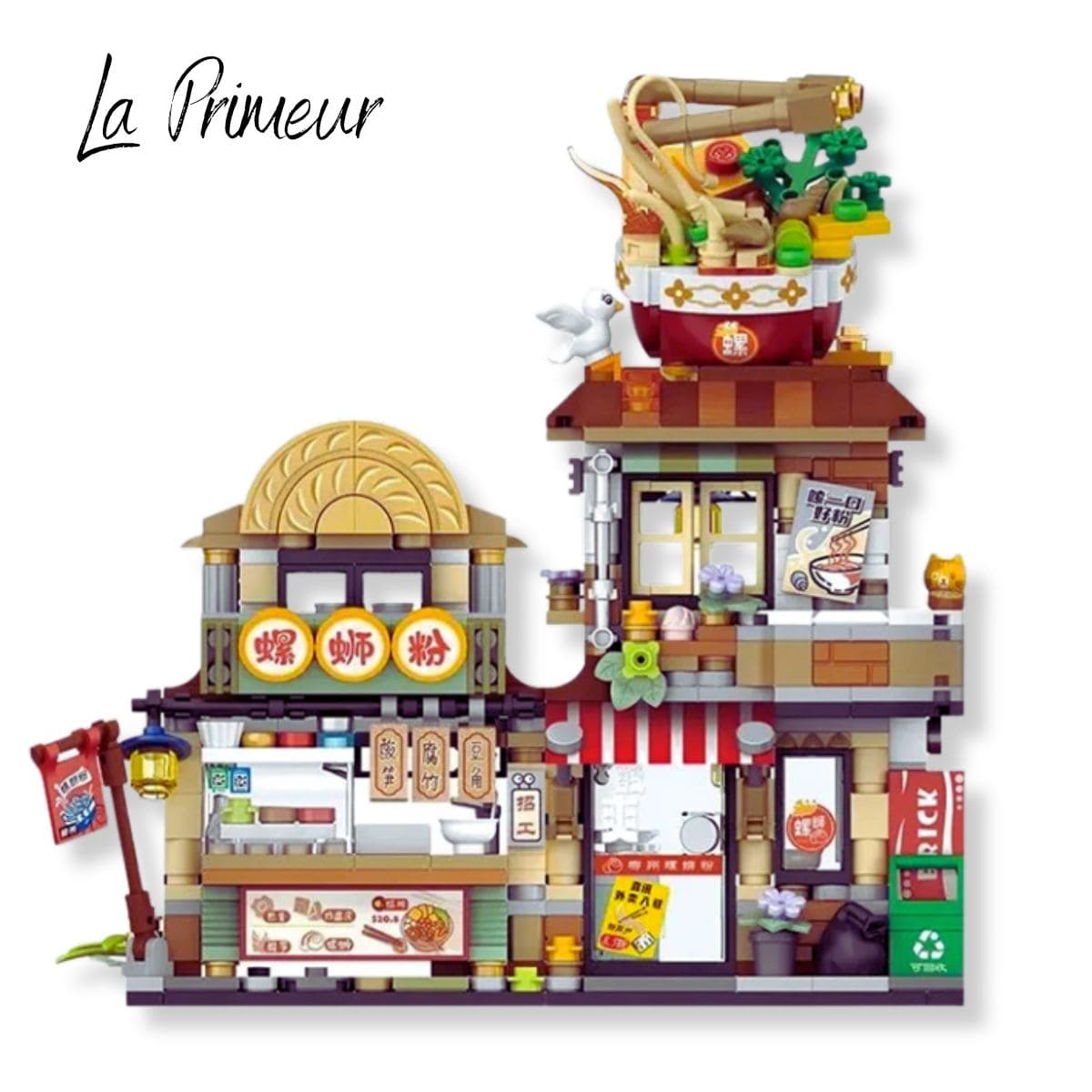 Puzzle 900 Pieces | Le Primeur Puzzle 3d Monde Miniature | Le Primeur