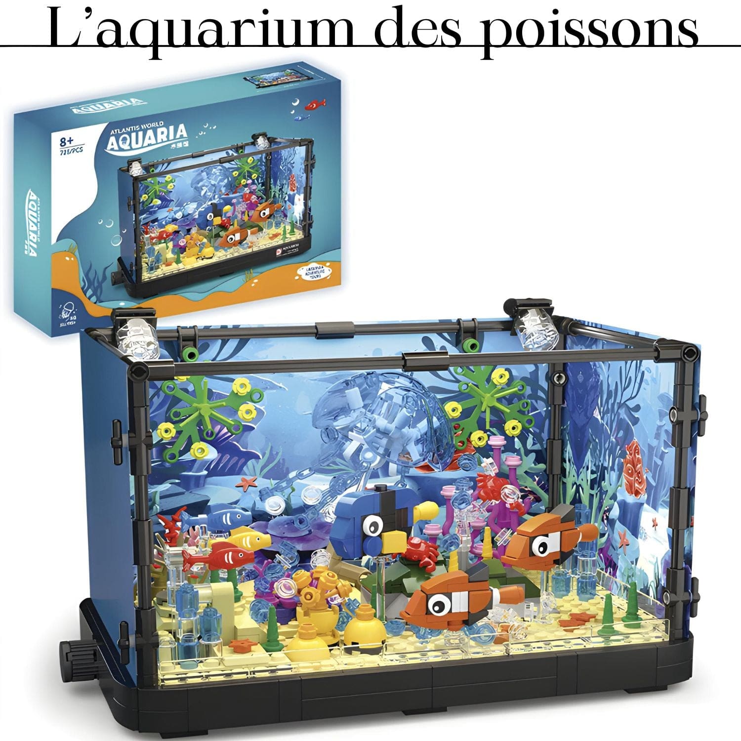 Puzzle Aquarium Pièces d'Exceptions Animaux | L'aquarium de poisson