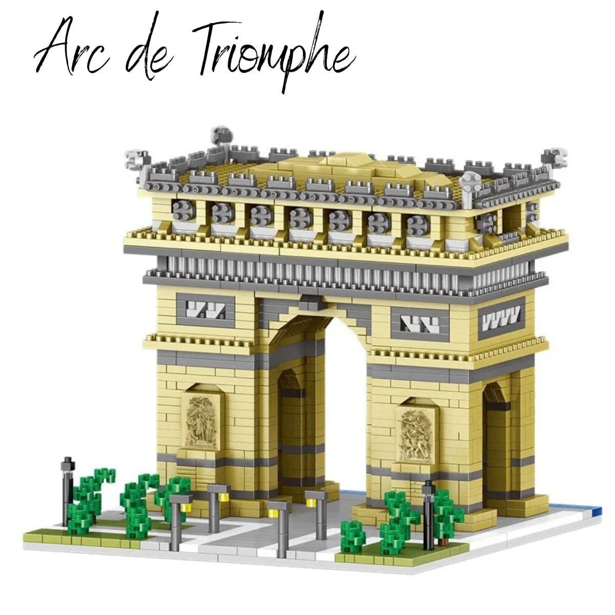 Puzzle | Arc de Triomphe II Puzzle 3d Monument  | Arc de Triomphe II