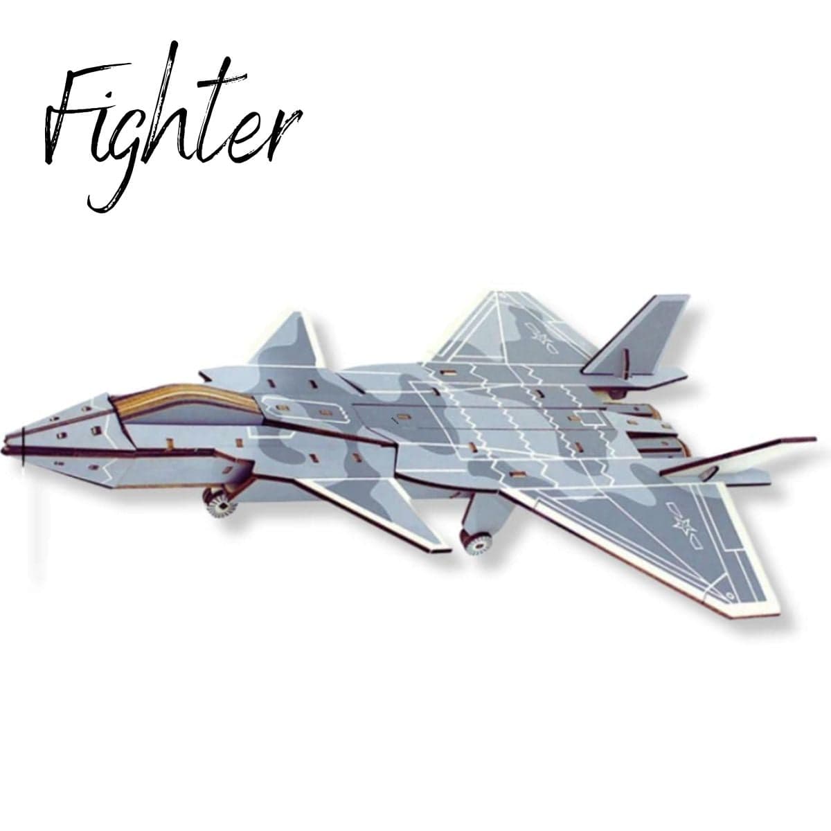 Puzzle Avion de chasse Puzzle 3d Avion | Fighter I