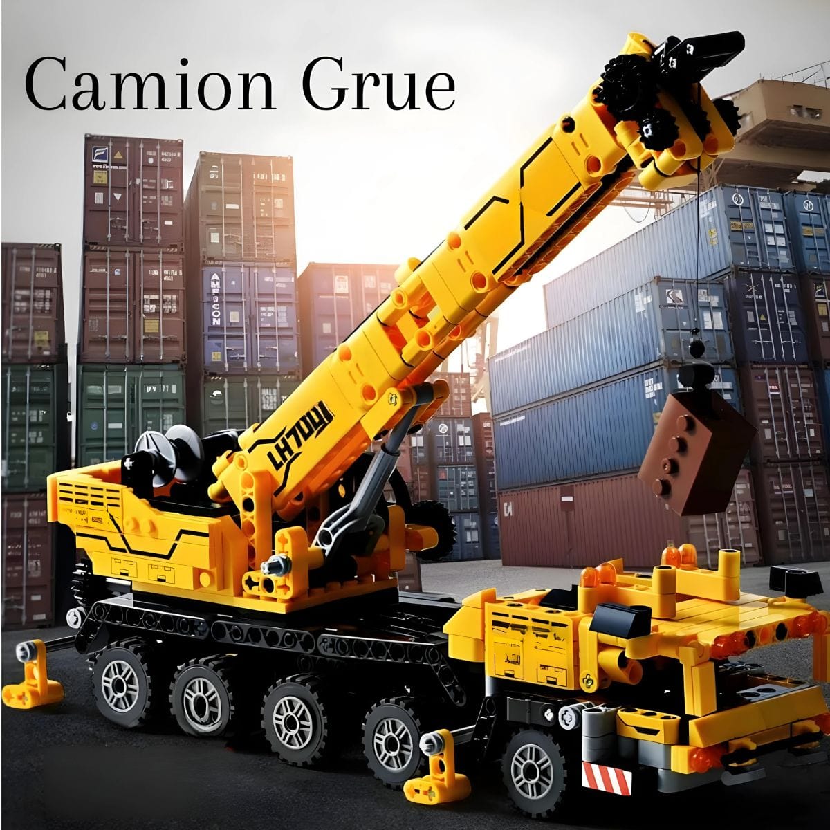 Puzzle Camion Pièces d'Exceptions Véhicules Lourds | Camion Grue