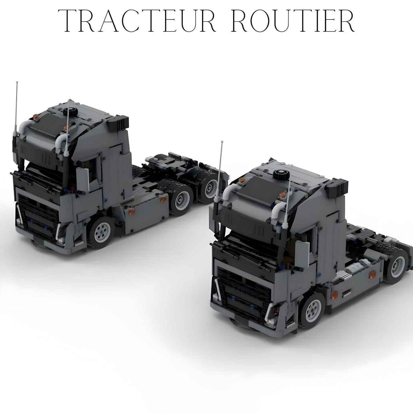 Puzzle camion Volvo Pièces d'Exceptions Véhicules Lourds | Tracteur routier Volvo