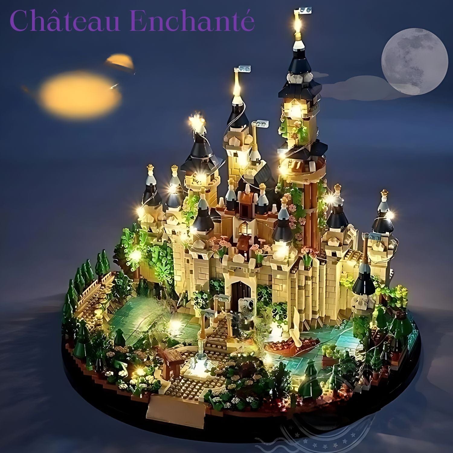 Puzzle Château  Pièces d'Exceptions Monde Miniature | Château Enchanté