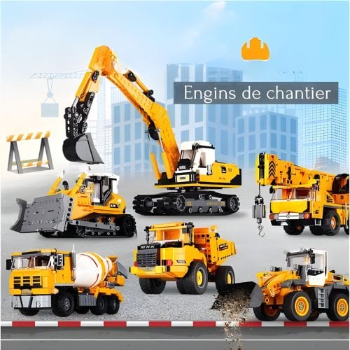 Puzzle engin de chantier Pièces d'Exceptions Véhicules Lourds | Chargeur sur roues