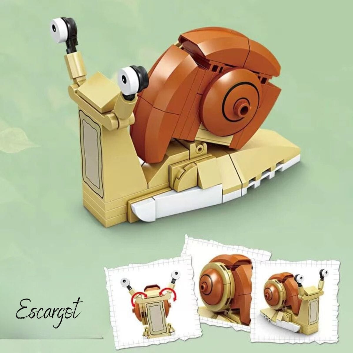 Puzzle Escargot Puzzle 3d Enfant | Escargot