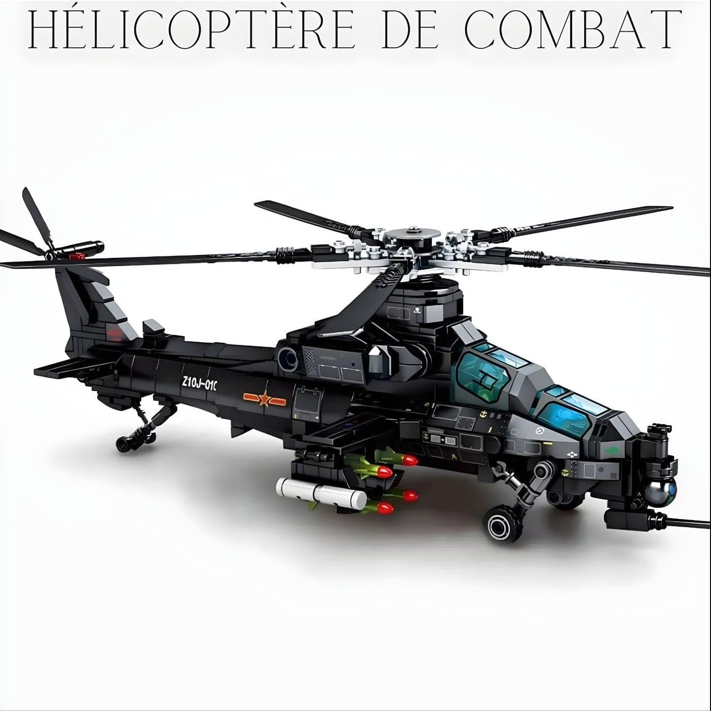 Puzzle Helicoptere Pièces d'Exceptions Avion | Hélicoptère de combat