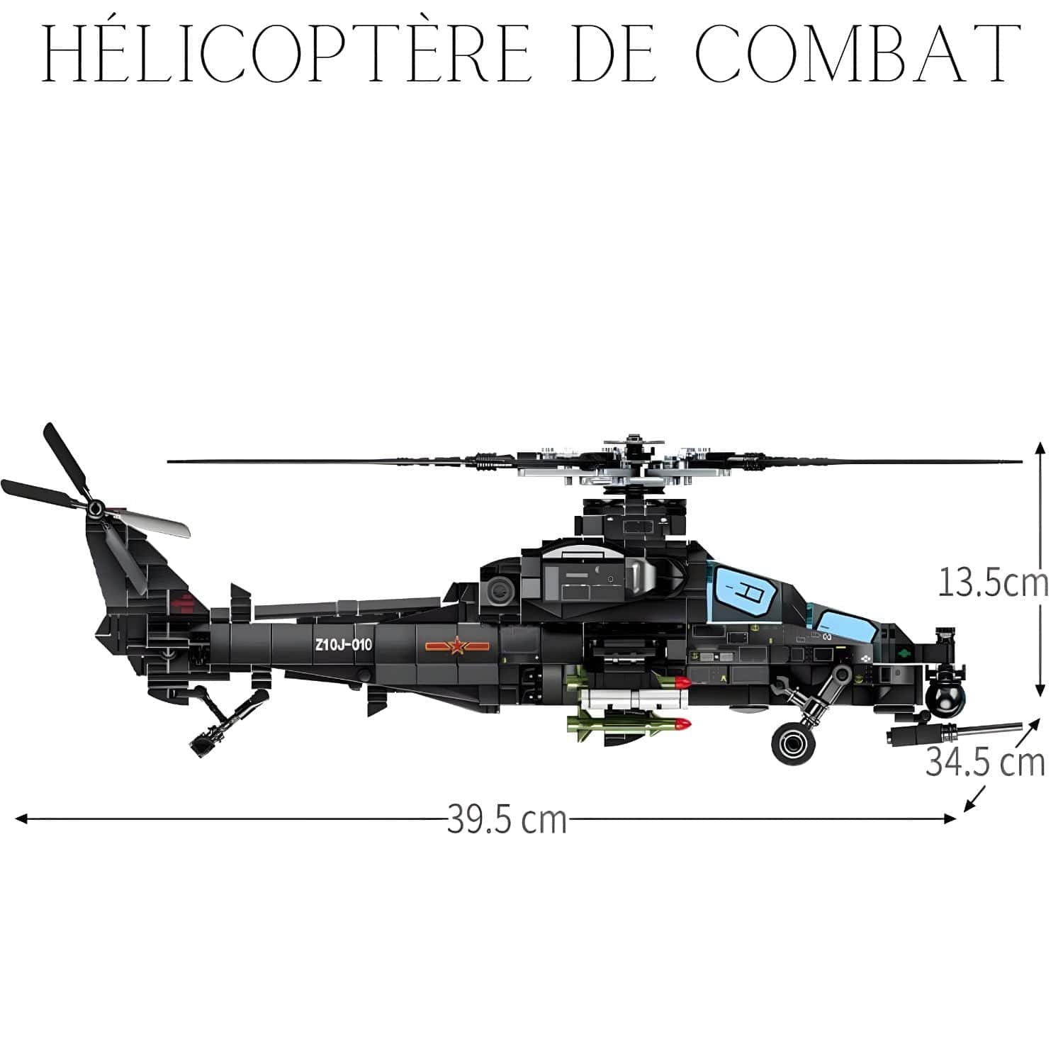 Puzzle Helicoptere Pièces d'Exceptions Avion | Hélicoptère de combat