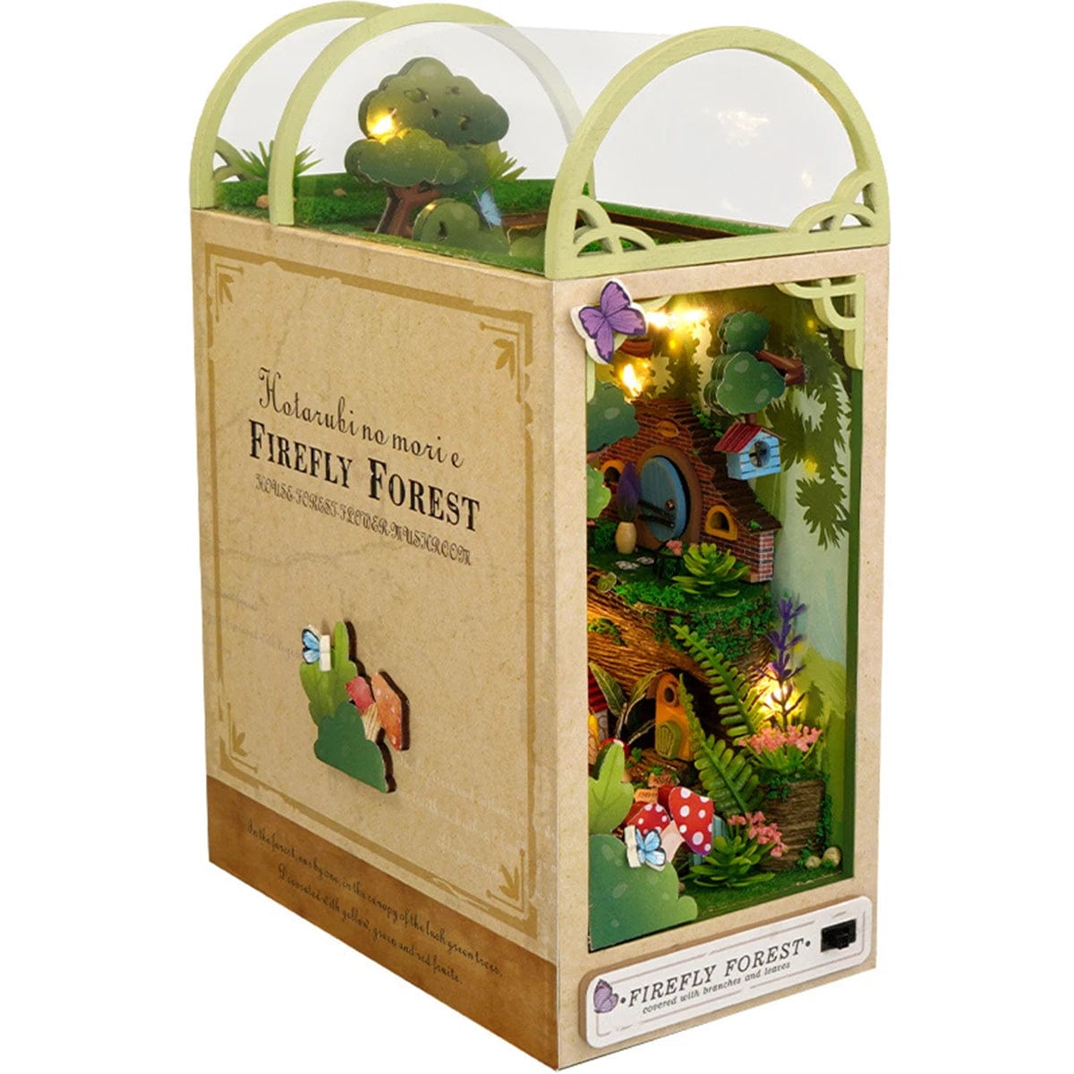 Puzzle Jardin Caché | Jardin Enchanté  Puzzle 3d Book Nook | Jardin Enchanté