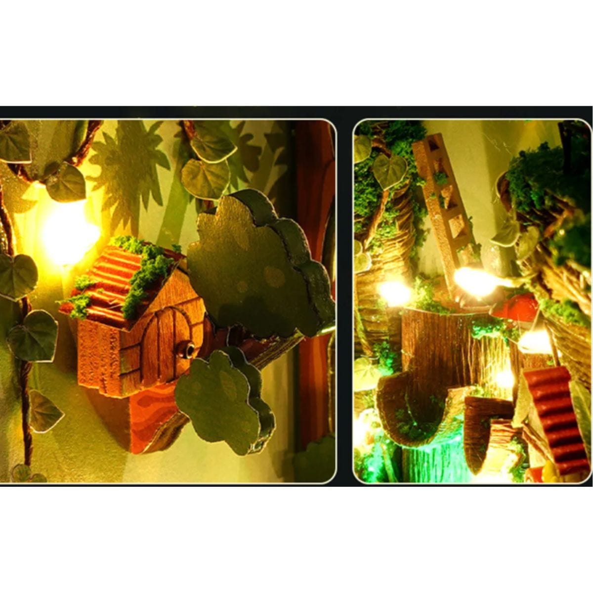 Puzzle Jardin Caché | Jardin Enchanté  Puzzle 3d Book Nook | Jardin Enchanté