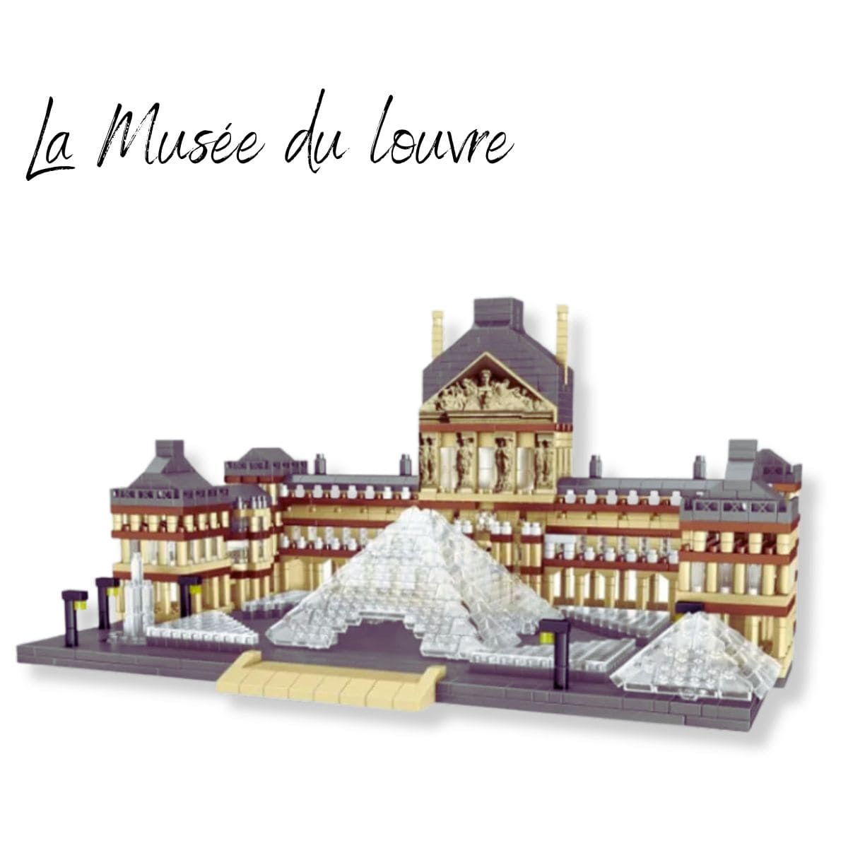 Puzzle | Le Musée du Louvre Puzzle 3d Monument  | Le Musée du Louvre