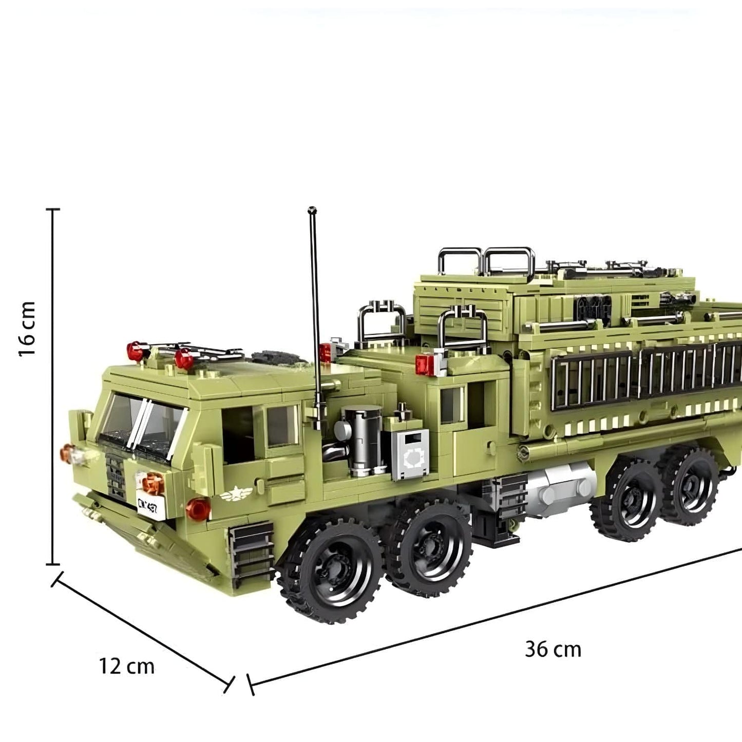 Puzzle militaire Pièces d'Exceptions Véhicules Lourds | Camion Militaire armé