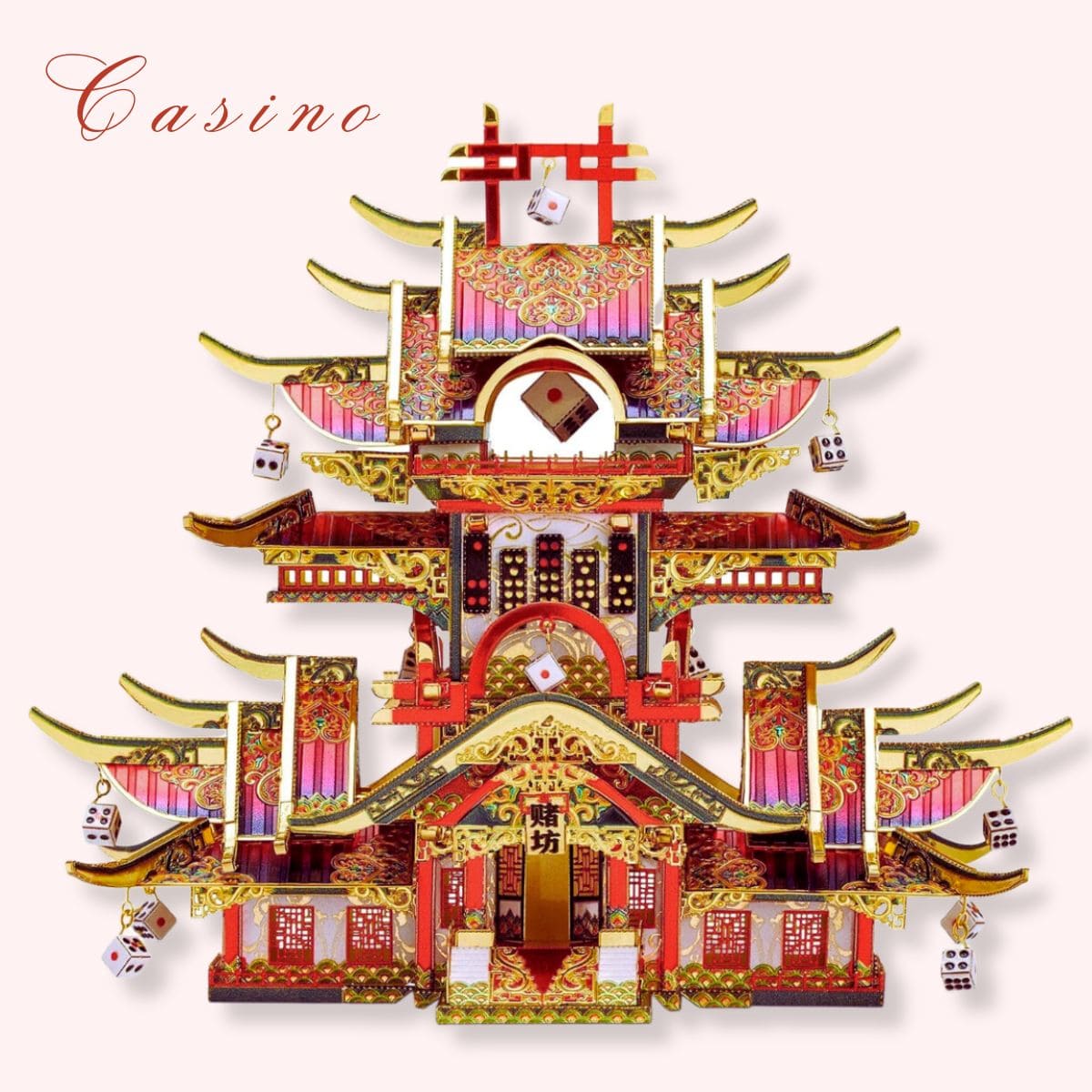 Puzzle Monuments Asiatiques | Le Casino Puzzle 3d Culture  Asiatique | Le Casino