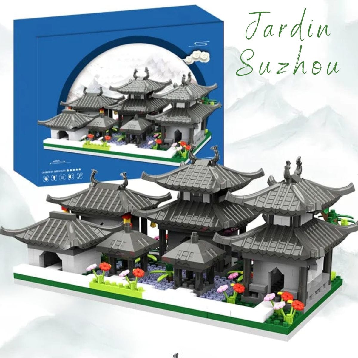 Puzzle Monuments Asiatiques | Le Jardin I Puzzle 3d Culture Asiatique | Le Jardin I