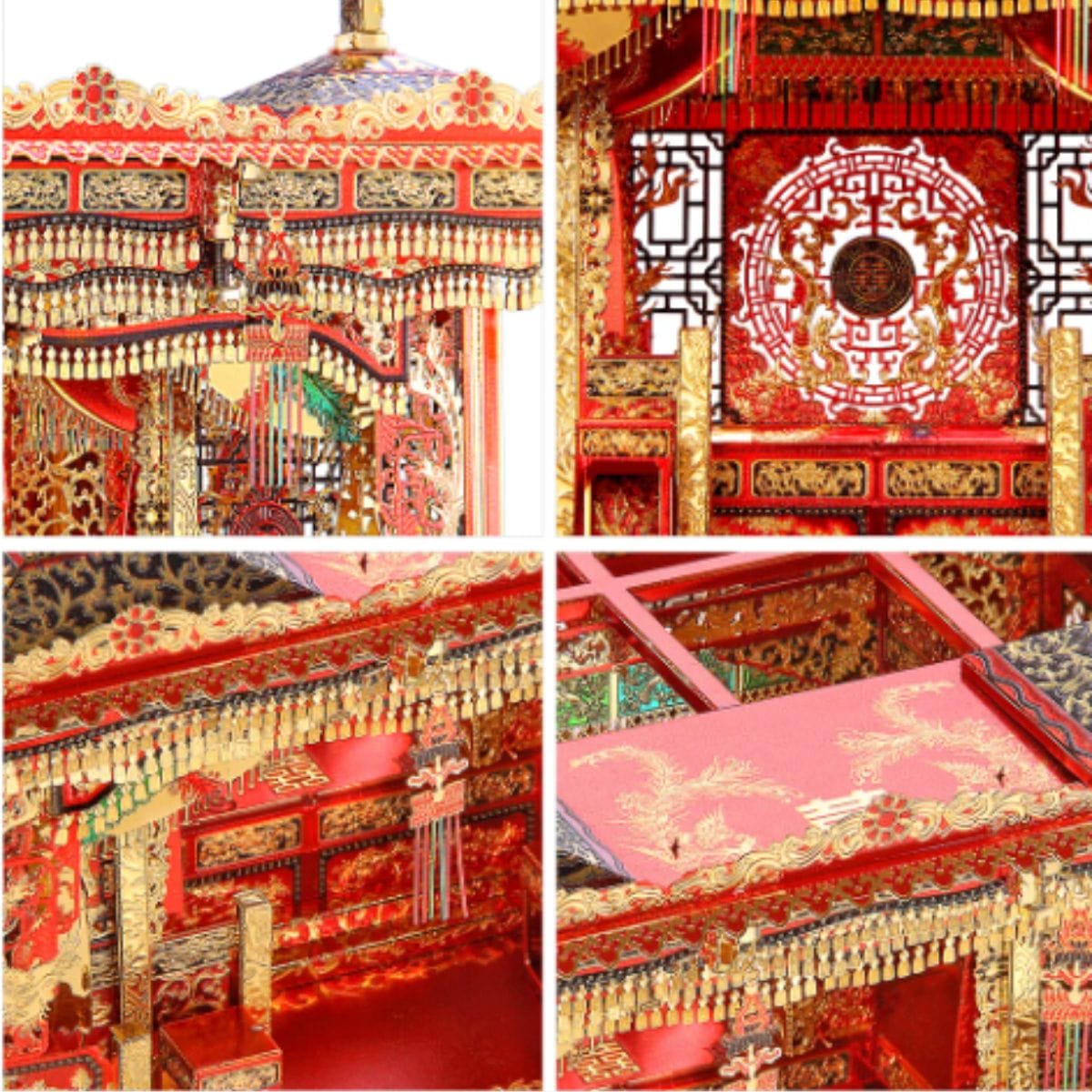 Puzzle Monuments Asiatiques | Le lit de Noces Puzzle 3d Culture Asiatique | Le lit de Noces