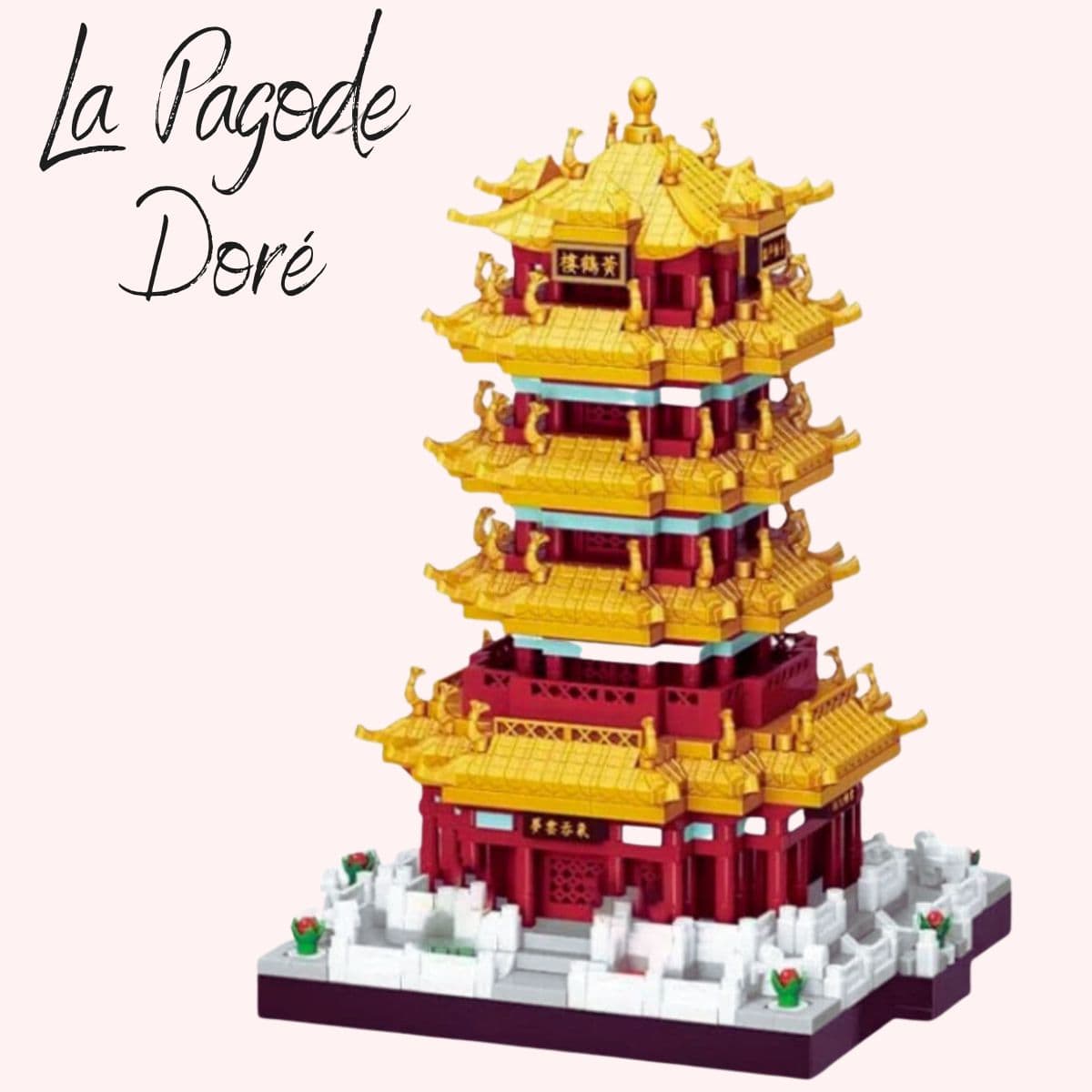 Puzzle Monuments du monde 3D | La Pagode Doré Puzzle 3d Culture Asiatique | La Pagode Doré