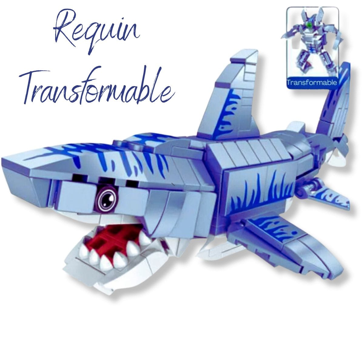 Puzzle Requin  Puzzle 3d Enfant | Requin Convertible