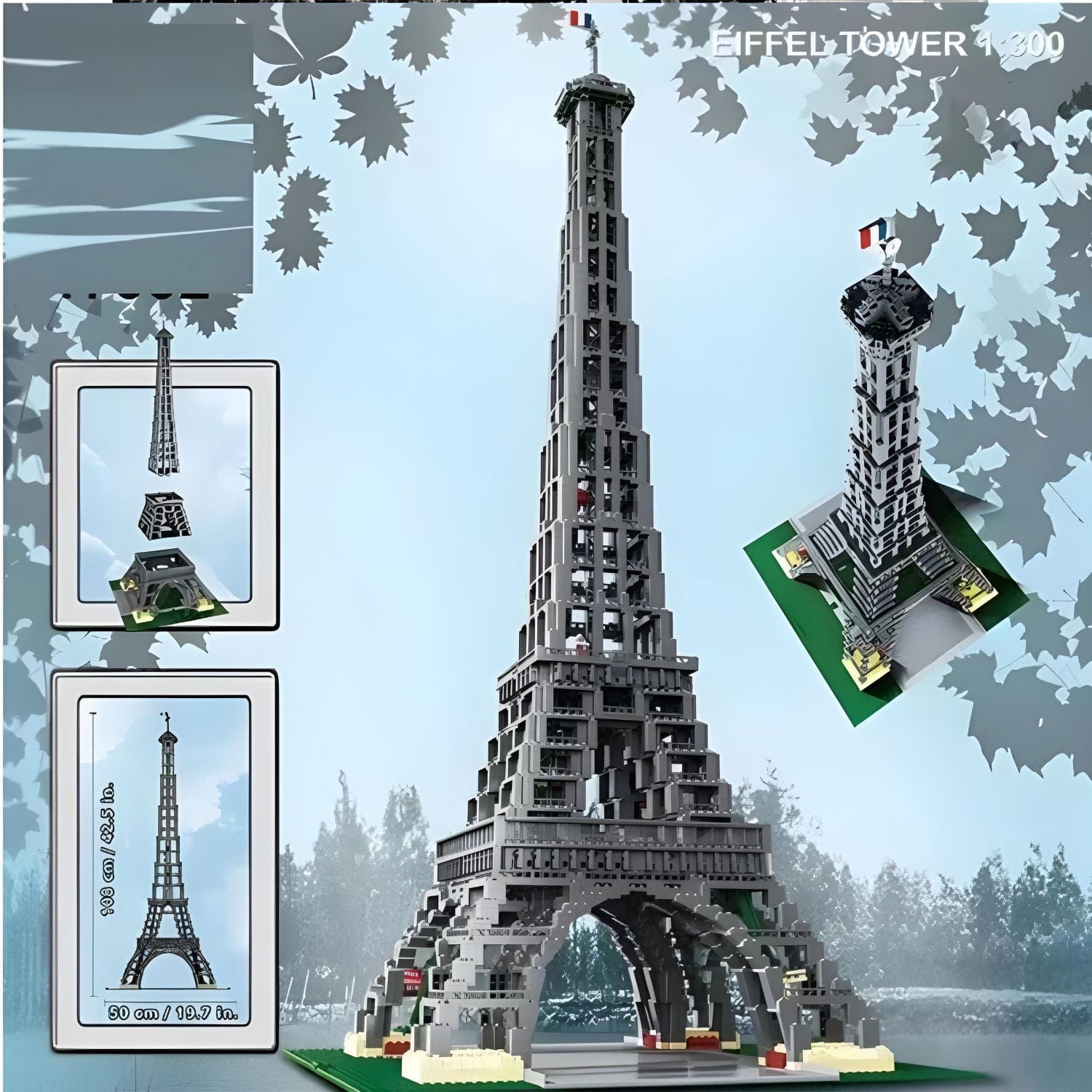 Puzzle Tour Eiffel 3D Pièces d'Exceptions Monument | La Tour Eiffel