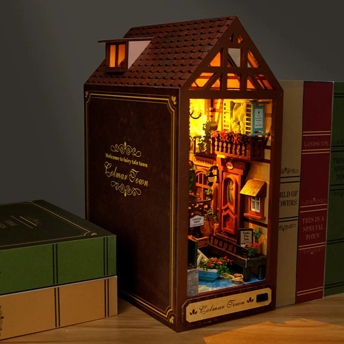 Puzzle Villes du Monde | Ville de Colmar Puzzle 3d Book Nook | Ville de Colmar