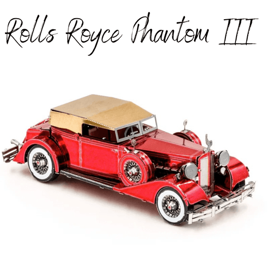 Puzzle Voiture Vintage Puzzle 3d Voiture | Rolls Royce Phantom III