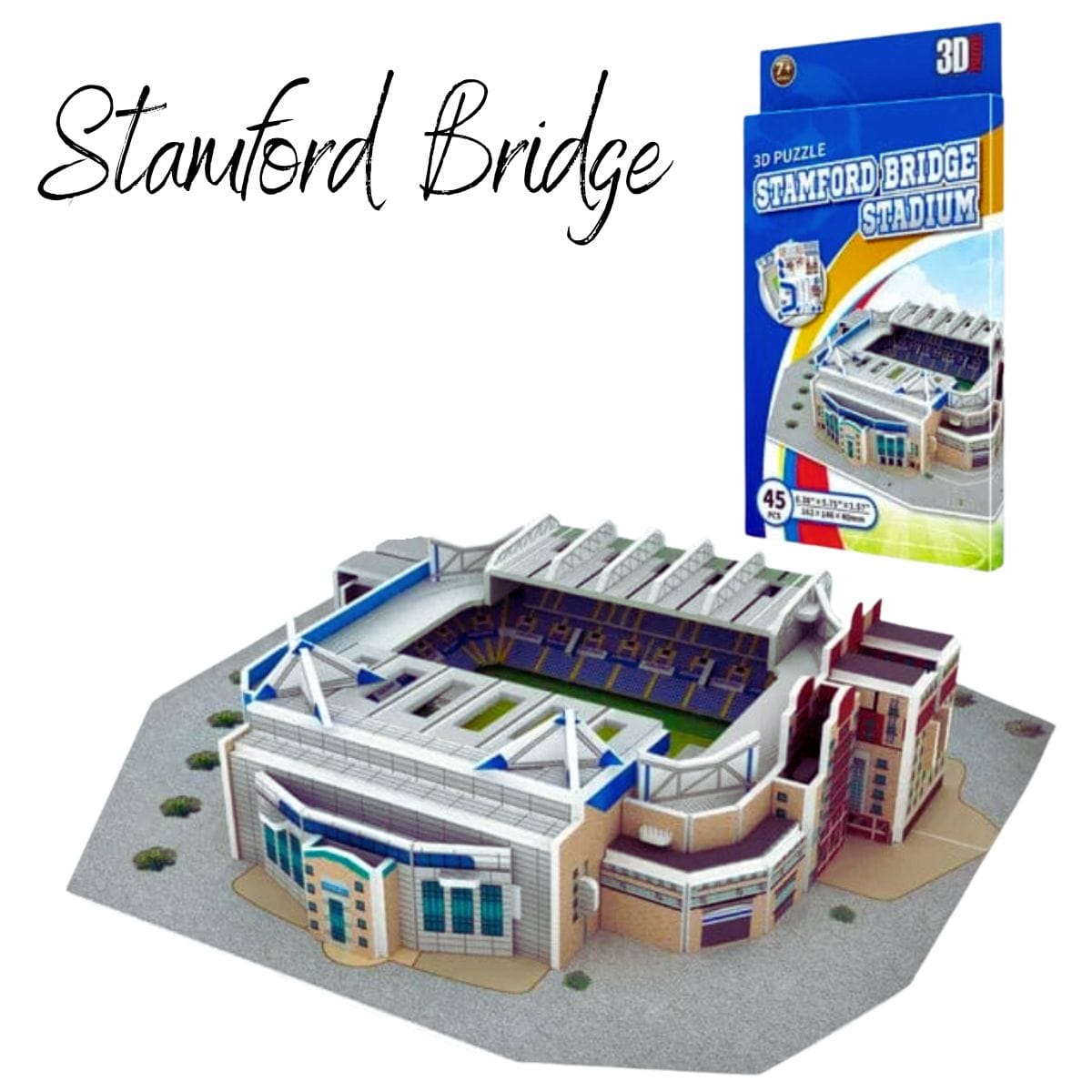 Stamford bridge 3d puzzle Puzzle 3d Stade de Foot | Stamford Bridge